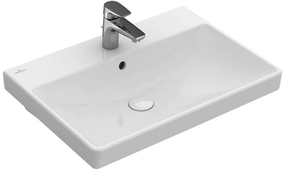

Раковина прямоугольная Villeroy&Boch Avento 60х47см 41586001 белая (30320)