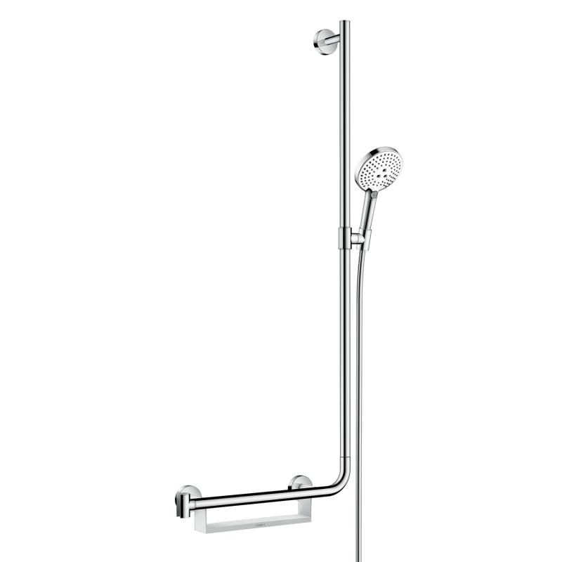 

Набор для душа HANSGROHE Unica Comfort 26326400 белый/хром (68489)