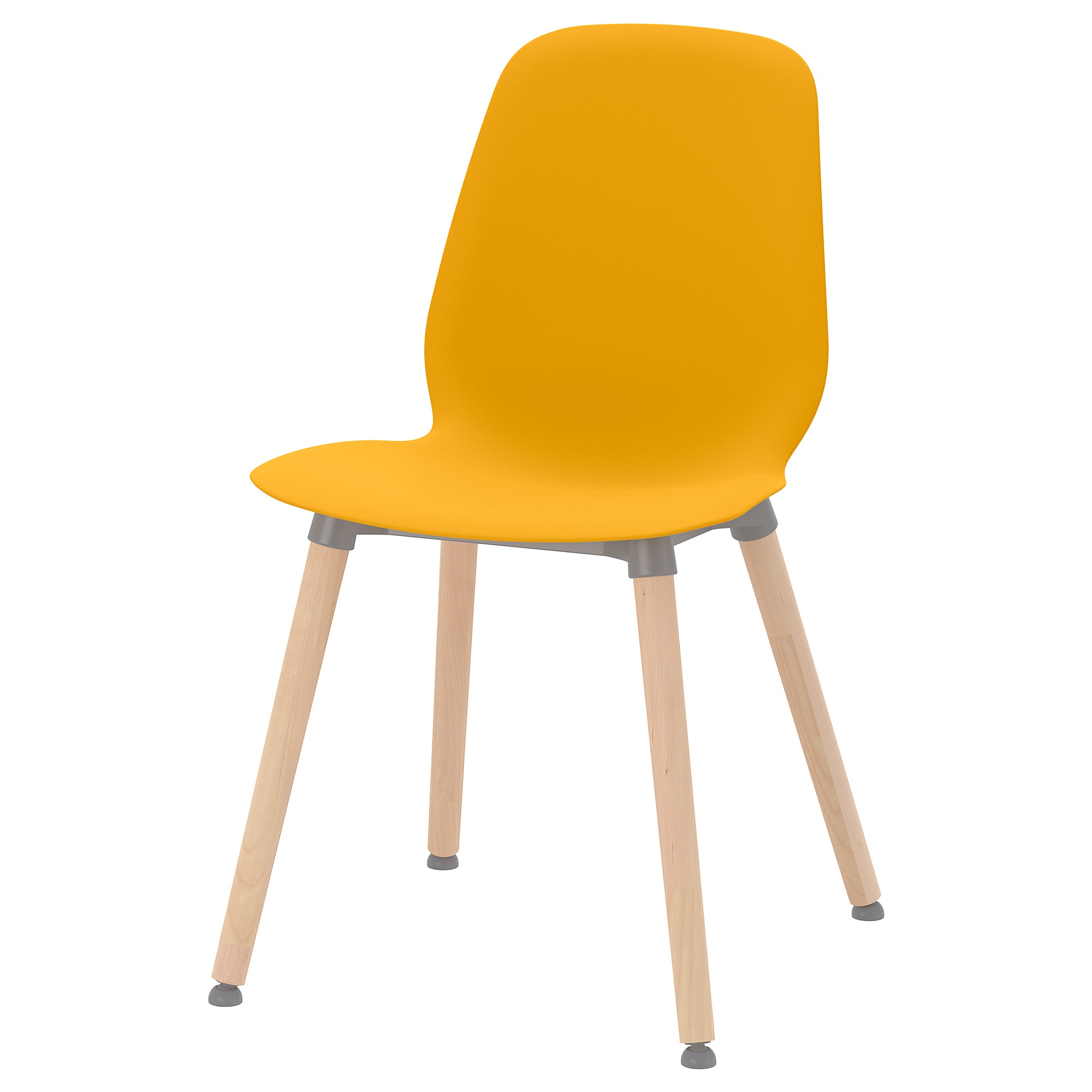 

Стул IKEA LEIFARNE темно-желтый, береза 693.042.16