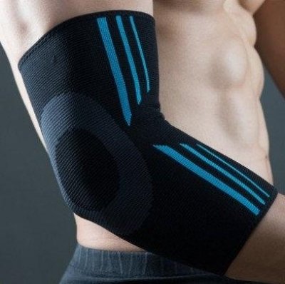 

Налокотник Power System Elbow Support Evo эластический M Black-Blue PS-6020 (SKL24-190180)