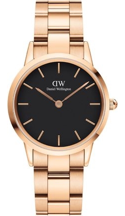 

Часы Daniel Wellington DW00100212 Iconic Link 32 Rose Gold Black