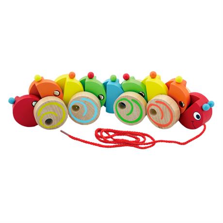 

Деревянная каталка Viga Toys Гусеничка