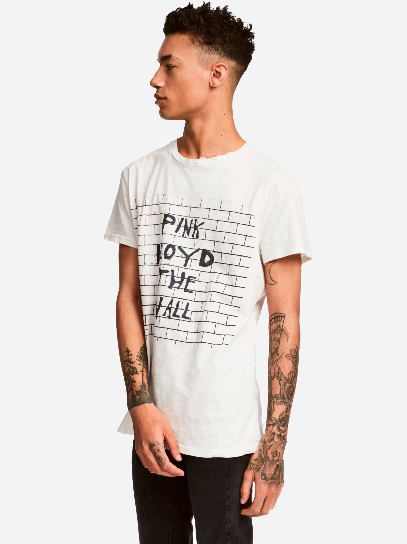 

Футболка H&M 5049576RP1 XS Молочная