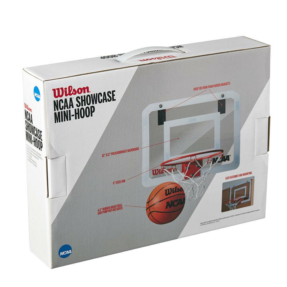 

Навесное баскетбольное мини-кольцо Wilson NCAA Pro Mini Hoop(WTBA00219) MISC