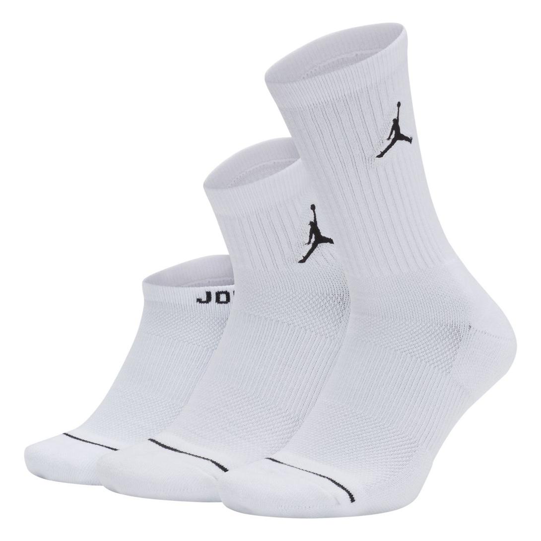 

Баскетбольные носки (3 пары) Air Jordan Waterfall 3PPK(SX6274-100)  Белый, Баскетбольные носки (3 пары) Air Jordan Waterfall 3PPK(SX6274-100) M Белый