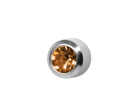 

Серьги-иглы для прокола мочки уха Studex M211W топаз 2мм