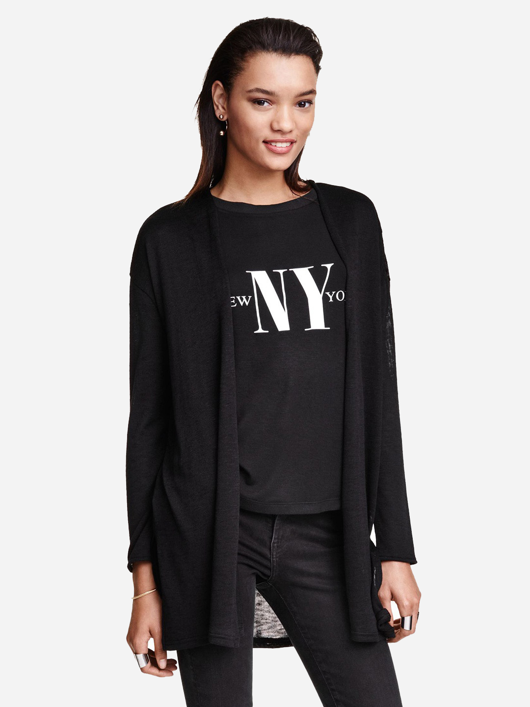 

Кардиган H&M 0354188 S Черный