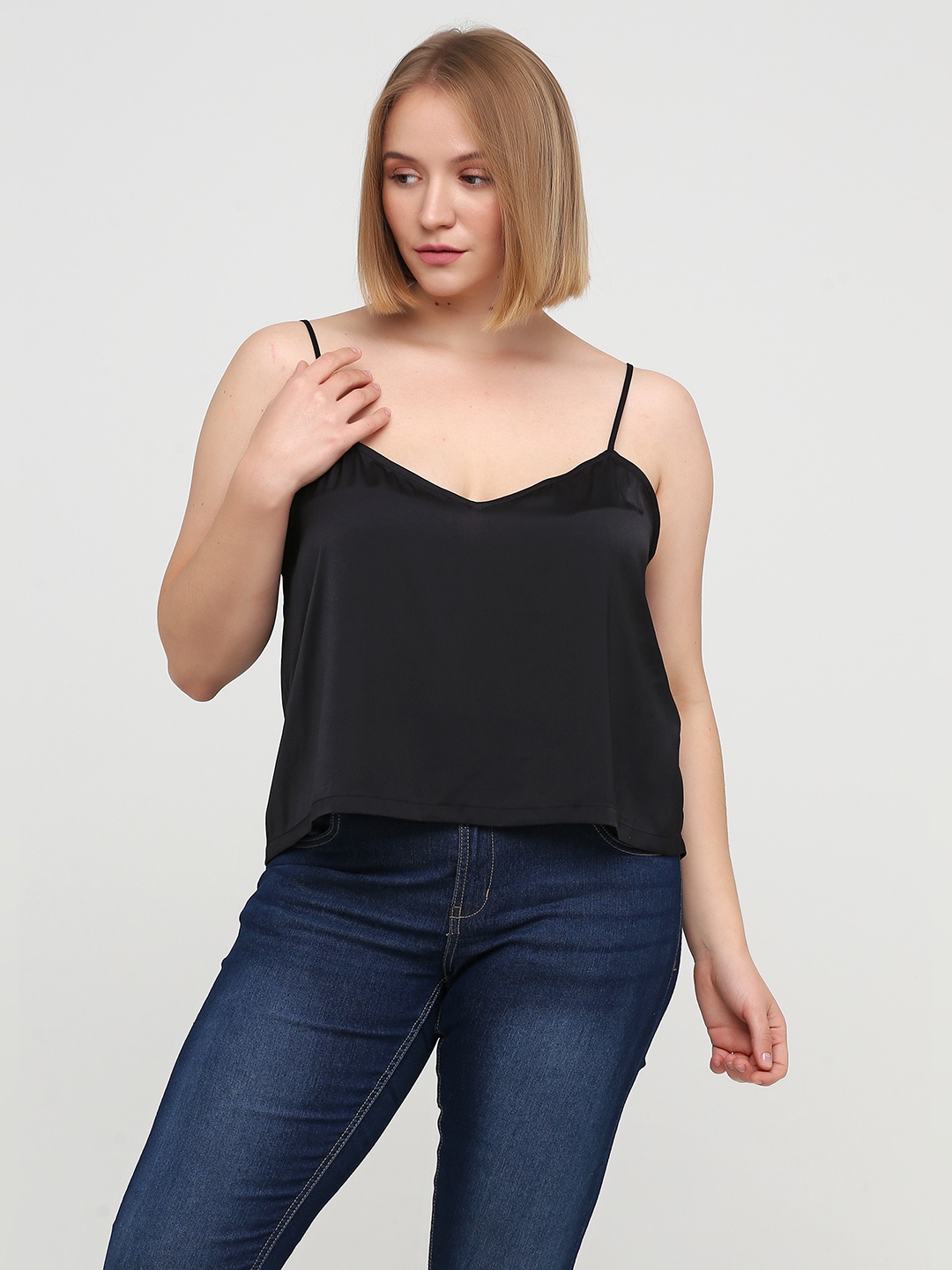 

Майка Monki 0479322  Черная, Майка Monki 0479322 L Черная