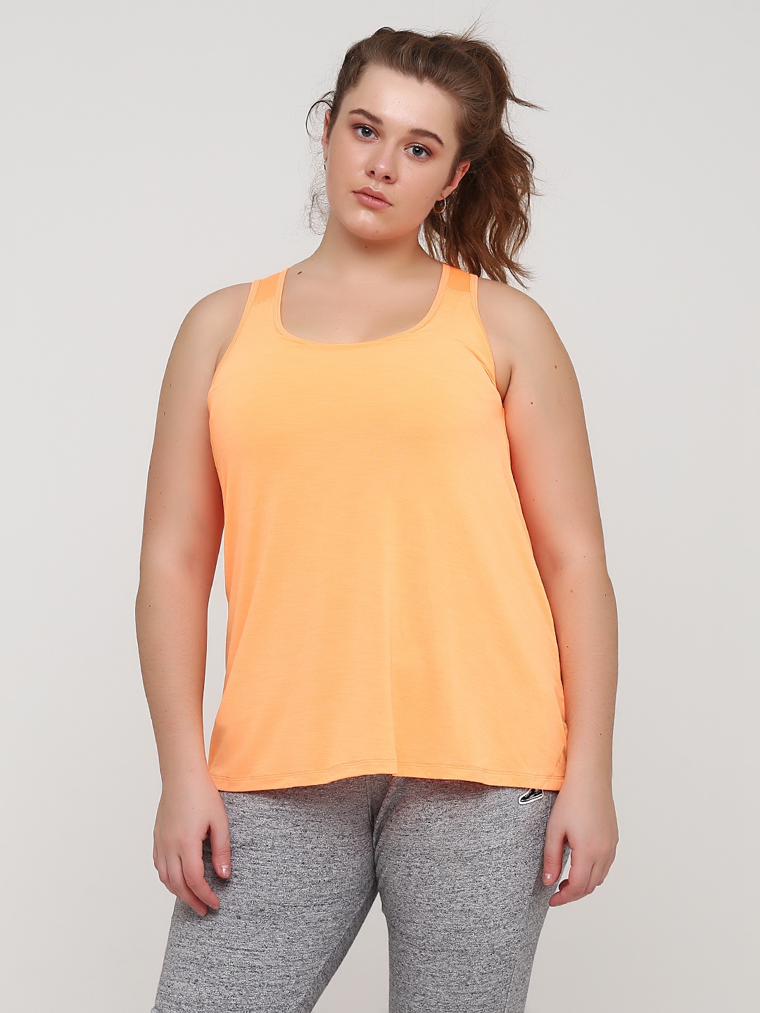 

Спортивная майка H&M 0182066_01  Оранжевая, Спортивная майка H&M 0182066_01 XL Оранжевая