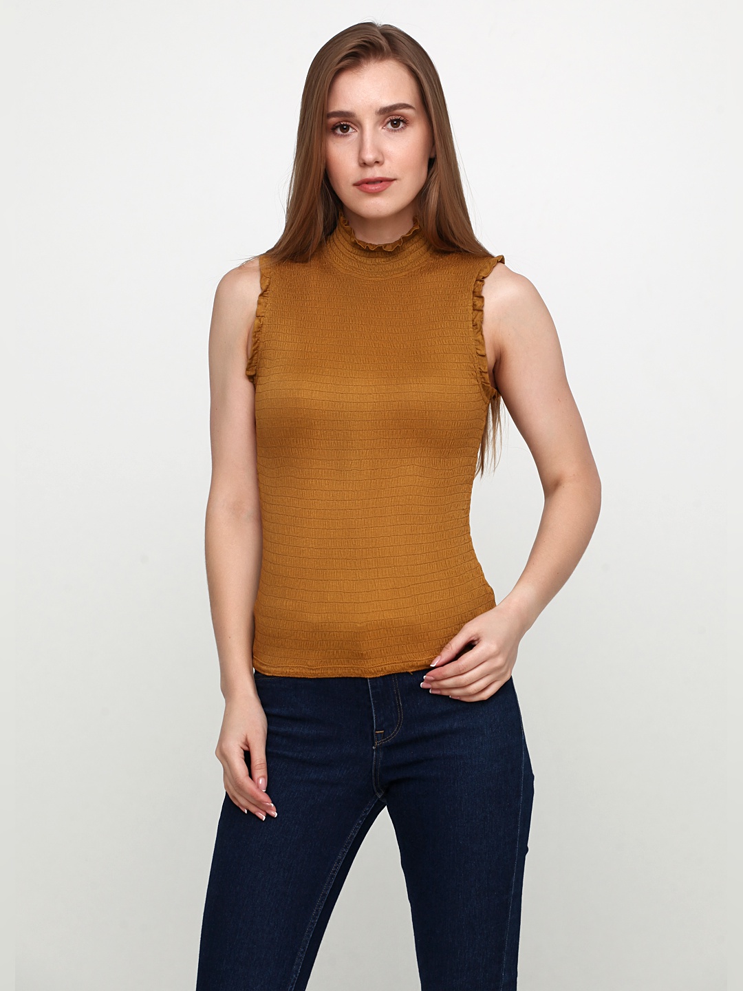 

Топ H&M 25-0607 S Светло-коричневый