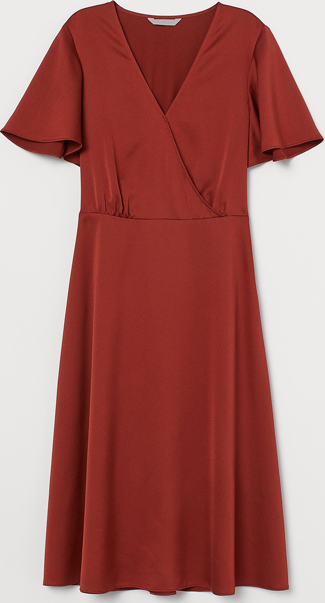 

Платье H&M 0755738  Терракотовое, Платье H&M 0755738 32 Терракотовое