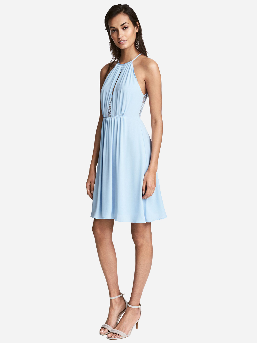 

Платье H&M 0497751_02 34 Голубое