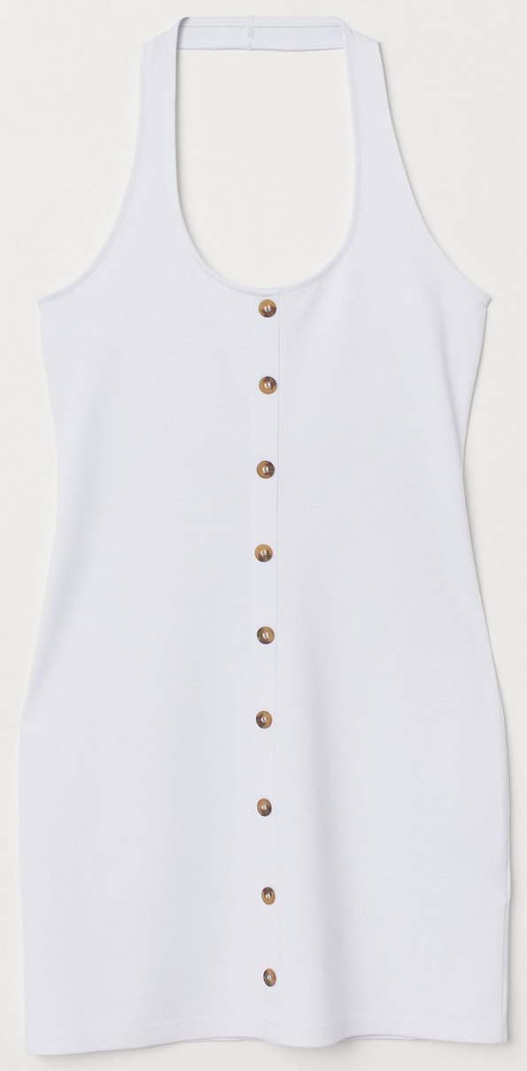 

Платье H&M 0740461  Белое, Платье H&M 0740461 XL Белое