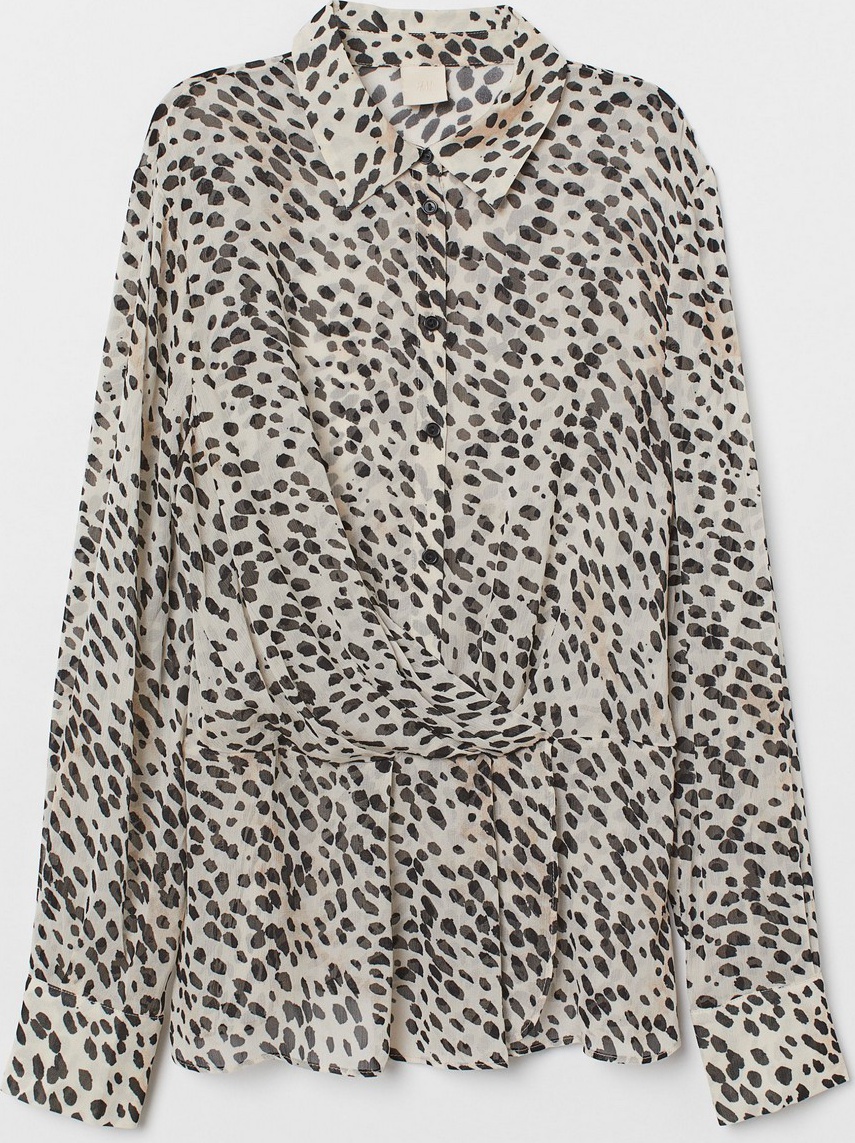

Блузка H&M 0817374  Молочная, Блузка H&M 0817374 36 Молочная