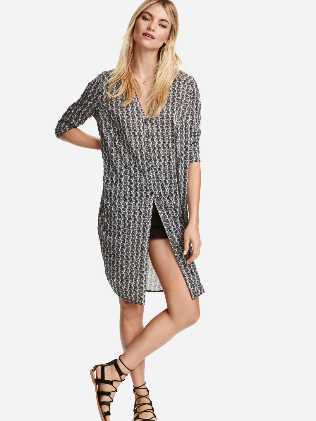 

Туника H&M 0383404  Белая, Туника H&M 0383404 S Белая
