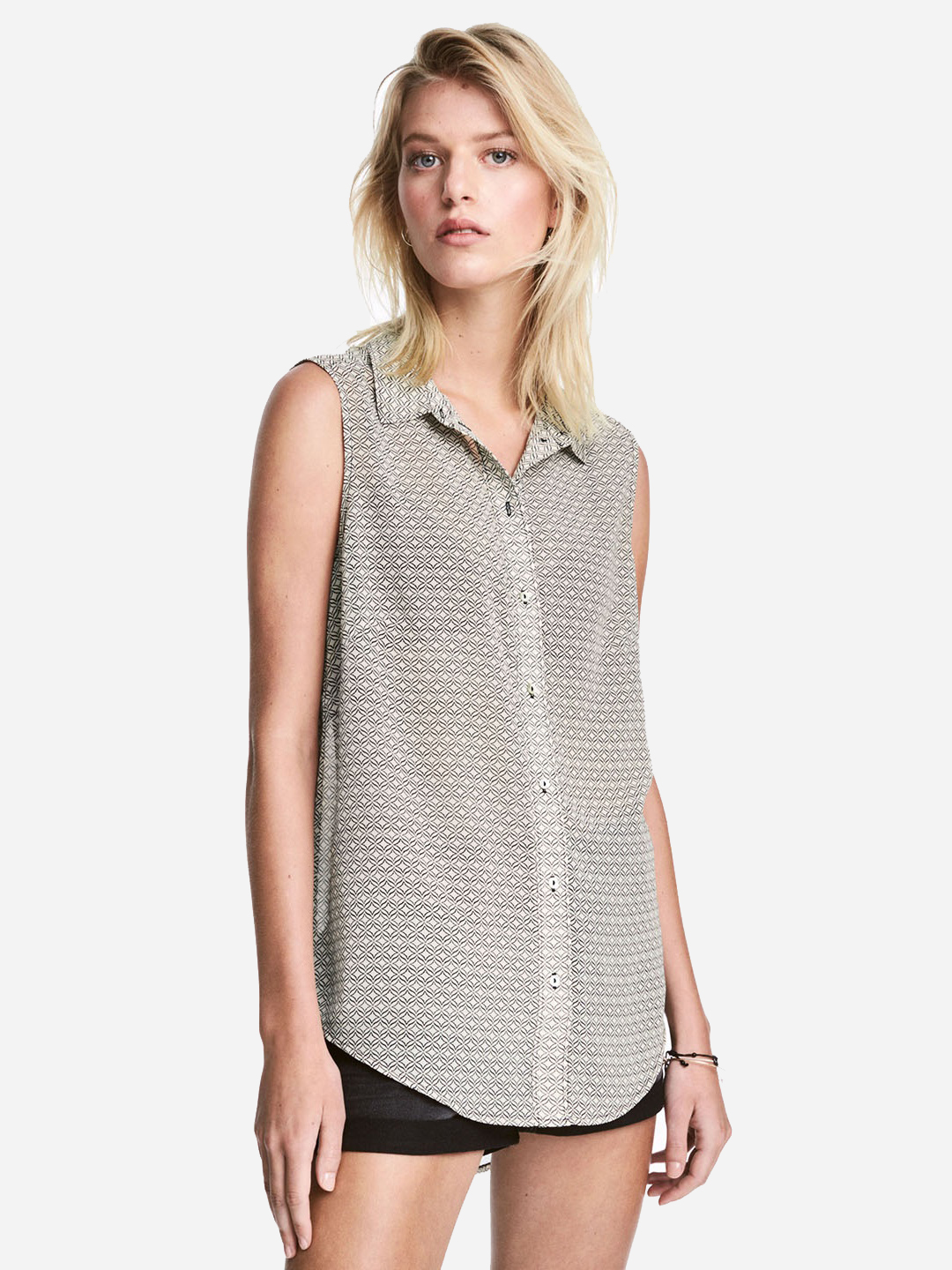 

Блузка H&M 0389535_01 32 Светло-бежевая