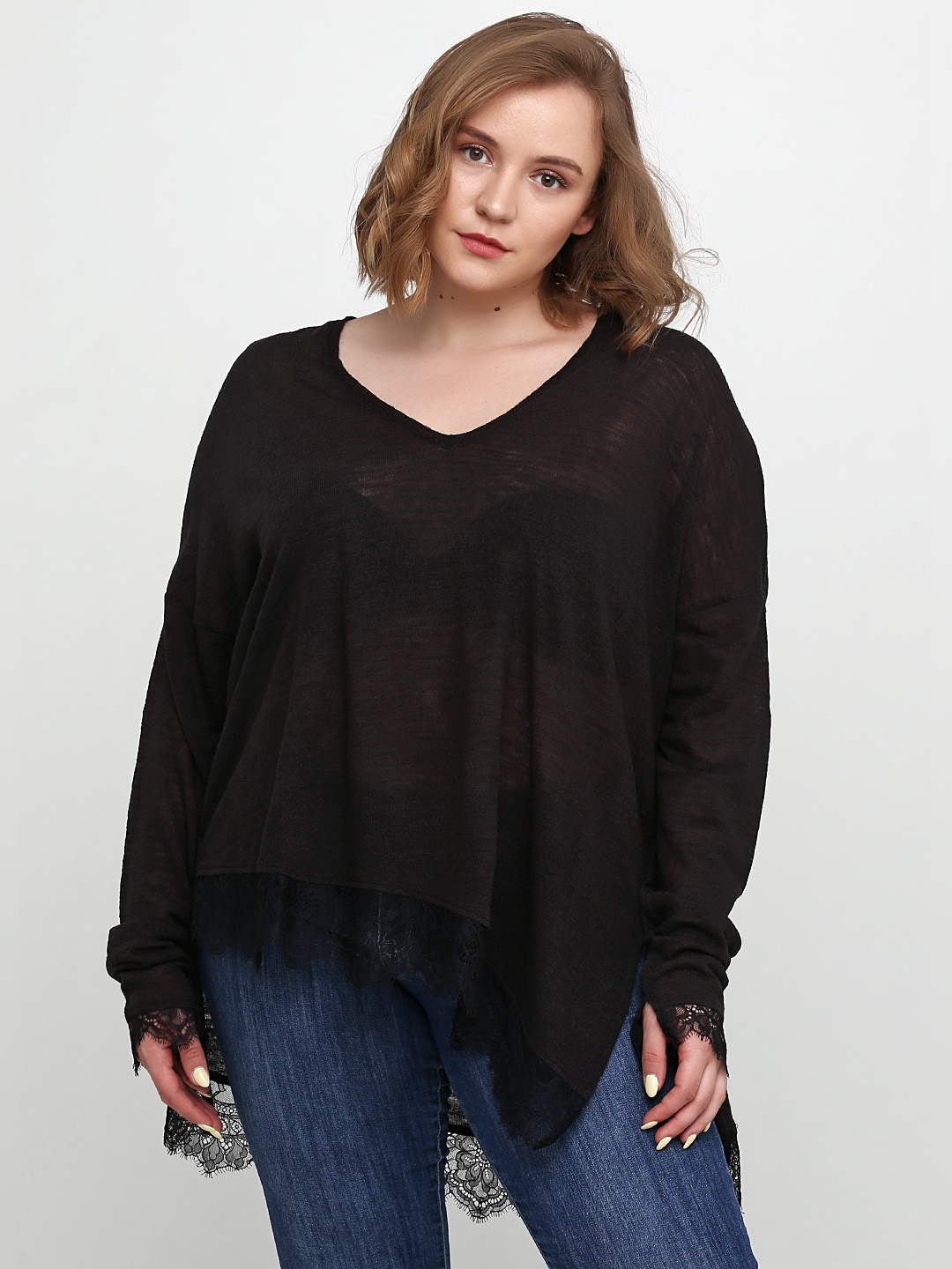 

Пуловер H&M 0546610_02  Черный, Пуловер H&M 0546610_02 XS Черный