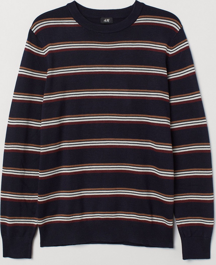 

Джемпер H&M 0673493 M Темно-синий