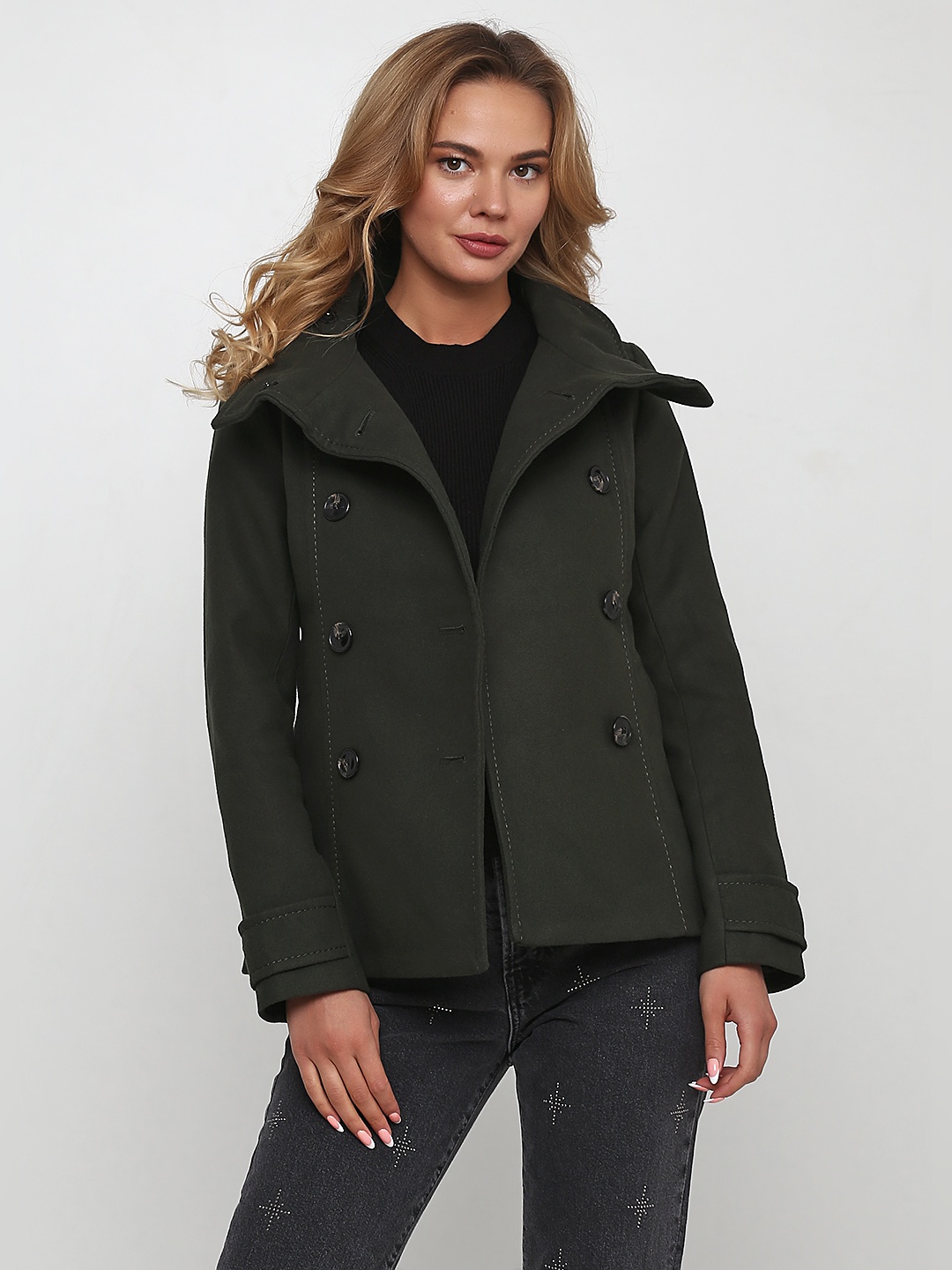

Полупальто H&M 0390162_02 32 Темно-зеленое