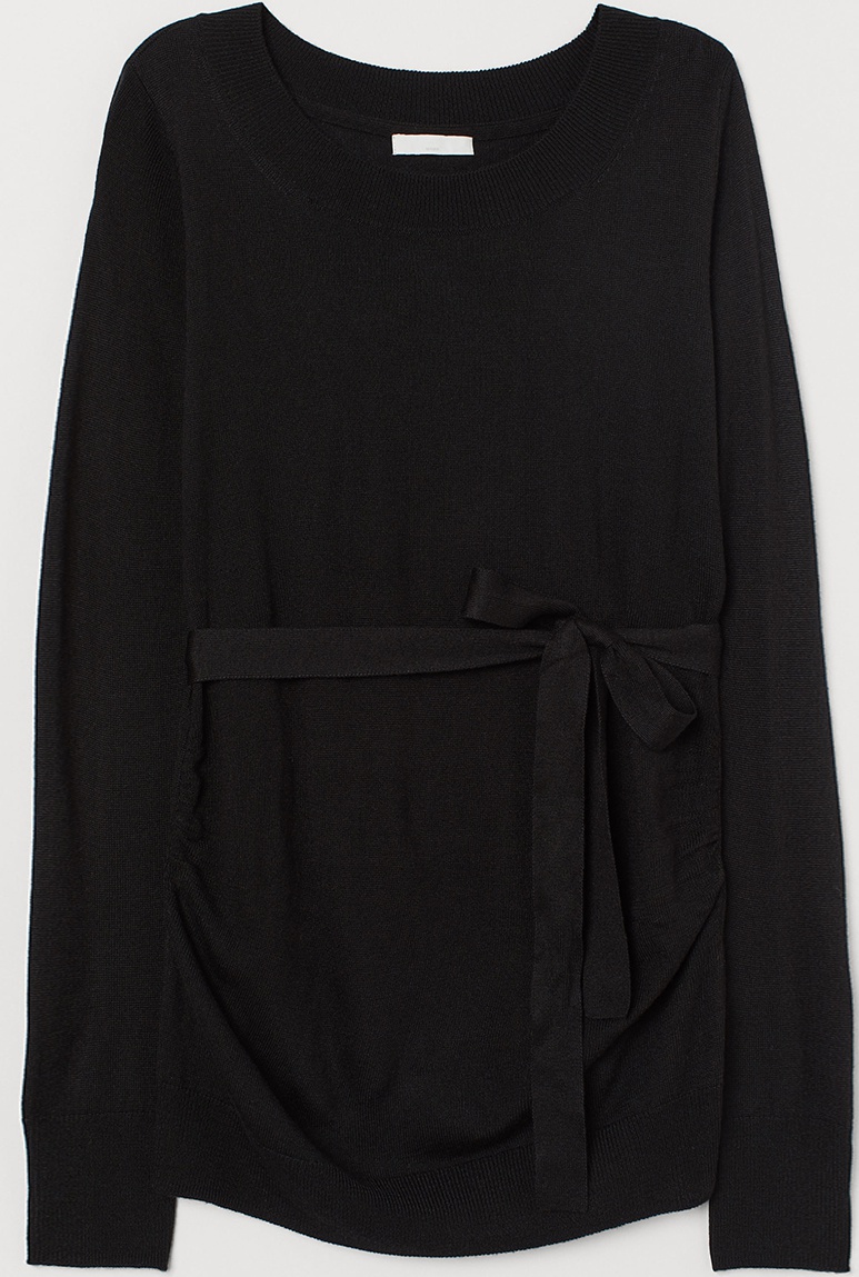 

Джемпер для беременных H&M 0615192 S Черный
