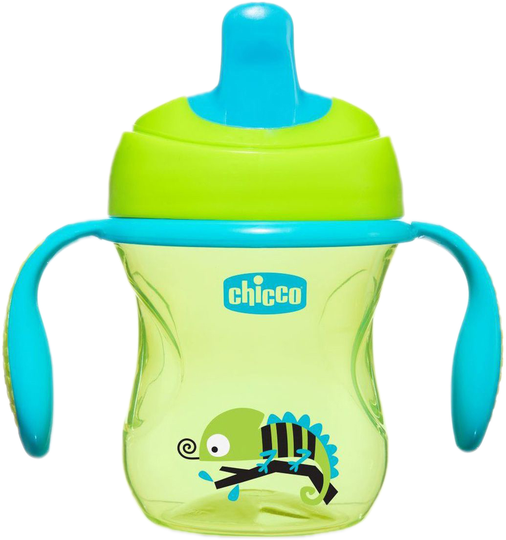 

Поильник-непроливайка Chicco Training Cup от 6 месяцев 200 мл Салатовый (06921.20.04)