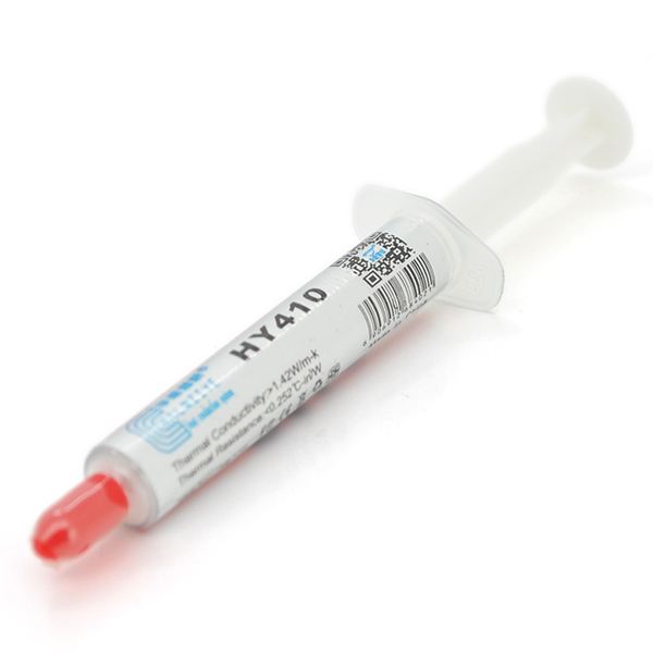 

Паста термопроводная HY-410 2g, шприц, White, >0,925W/m-K,