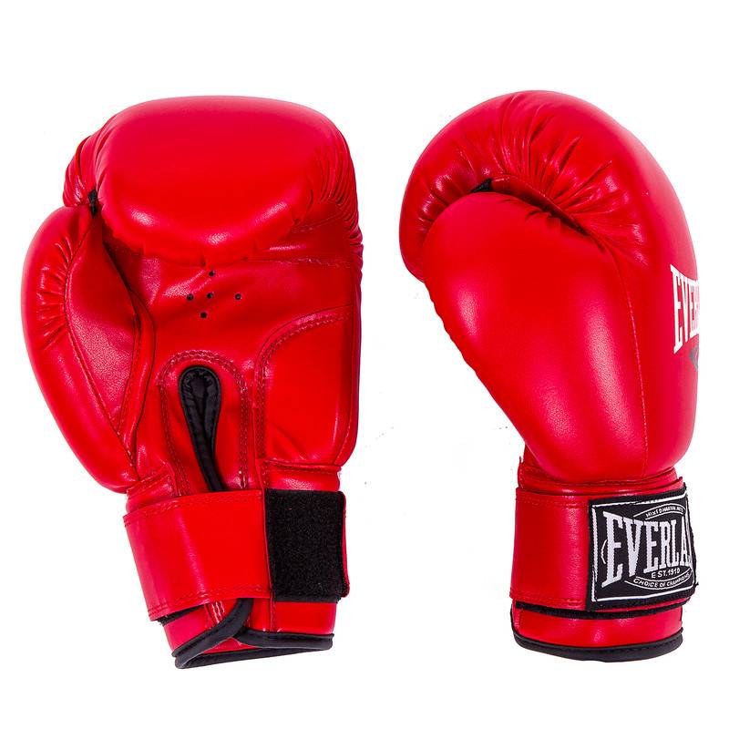 

Боксерские перчатки Everlast, DX-380 красный, Размер 6oz