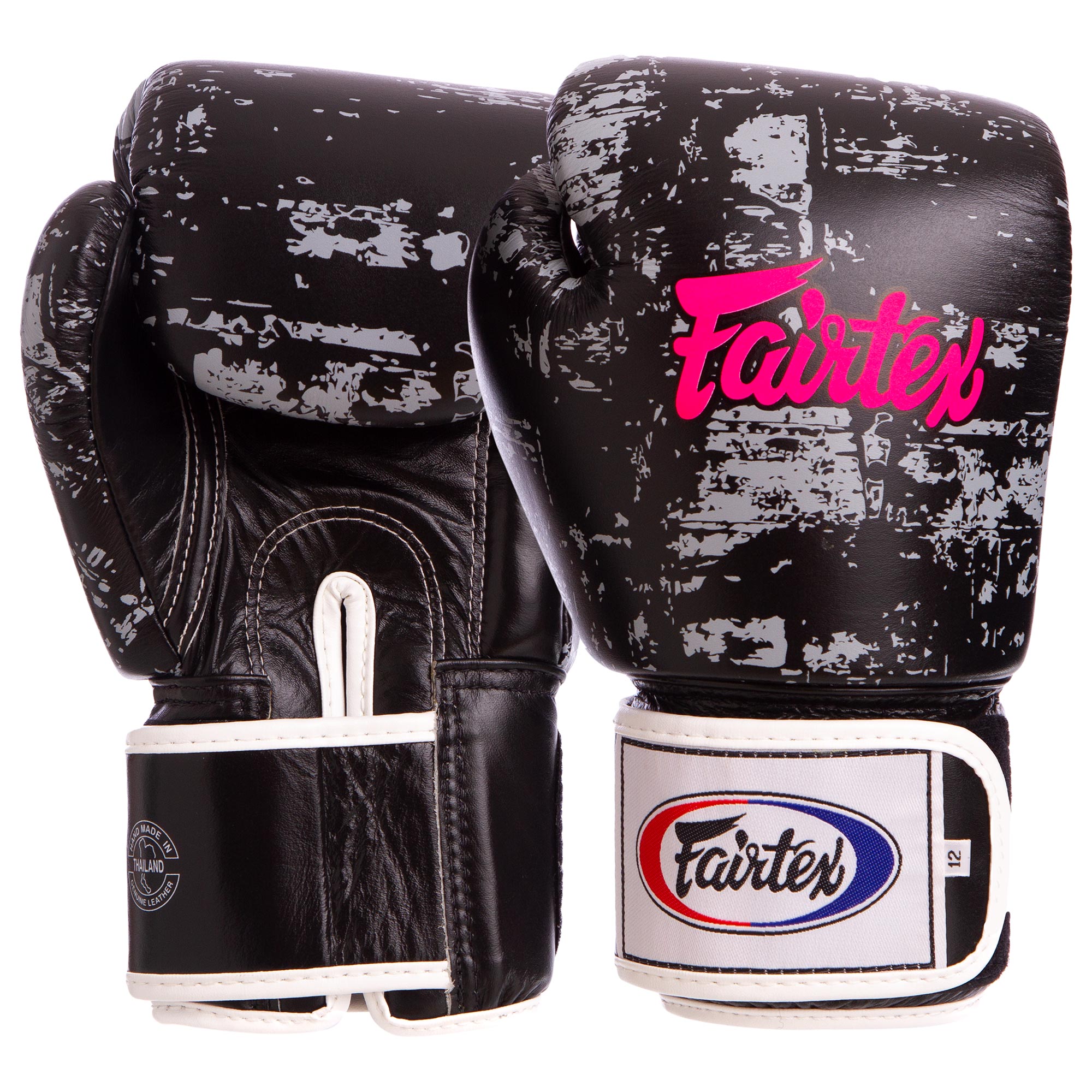 

Перчатки боксерские кожаные на липучке FAIRTEX DARK CLOUD, Размер 10oz