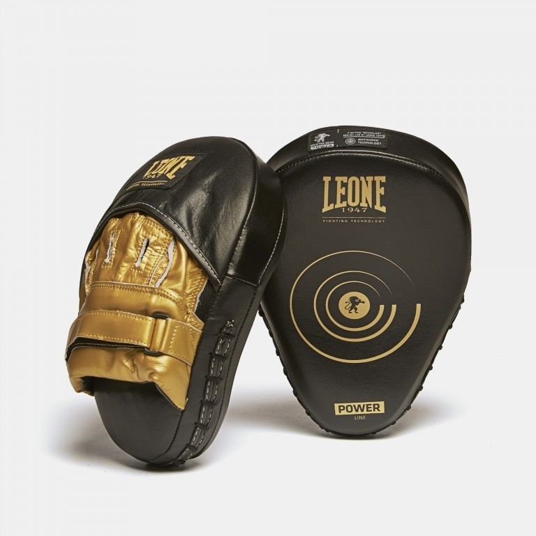 

Лапы боксерские Leone 1947 Power Line Punch Mitts Черный