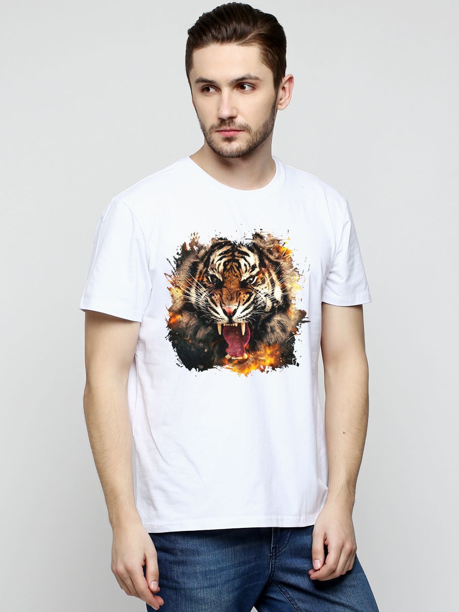 

Футболка Malta 19М319-17-Р3 Wild Tiger S (44) Белая