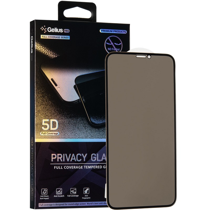 

Защитное стекло Gelius Pro Privasy Glass для iPhone 11 Pro Black