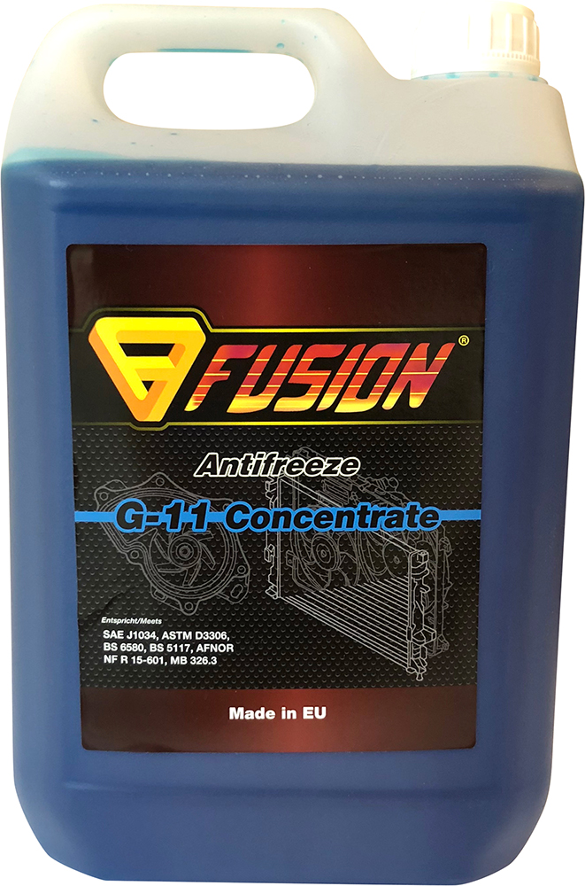 Акция на Антифриз концентрат Fusion Antifreeze Concentrate G-11 -80 5 л Синий (F80G11/5) от Rozetka UA