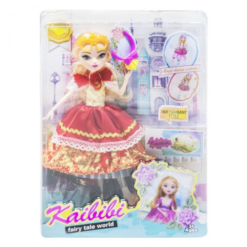 

Кукла Jia Yu Toy Kaibibi Fairy Tale World 28 см в красном с аксессуарами (BLD123-1)