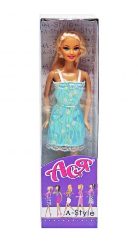 

Кукла WL Toys «Ася» 30 см в голубом сарафане (35126)