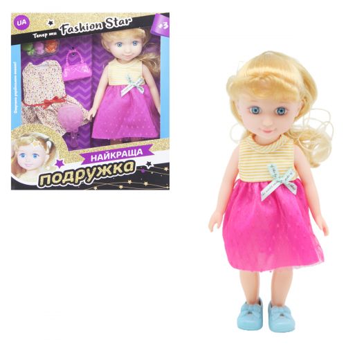 

Кукла говорящая (укр) WL Toys «Лучшая подружка» 25 см с аксессуарами (вид 4) (PL519-1001)