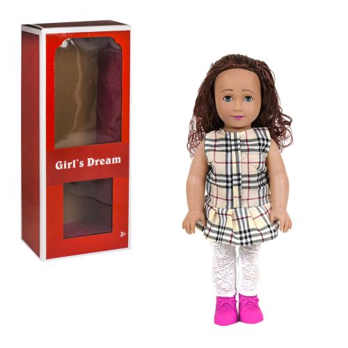 

Кукла WL Toys Girl's Dream 45 см подвижная в клетчатом (8920 С)