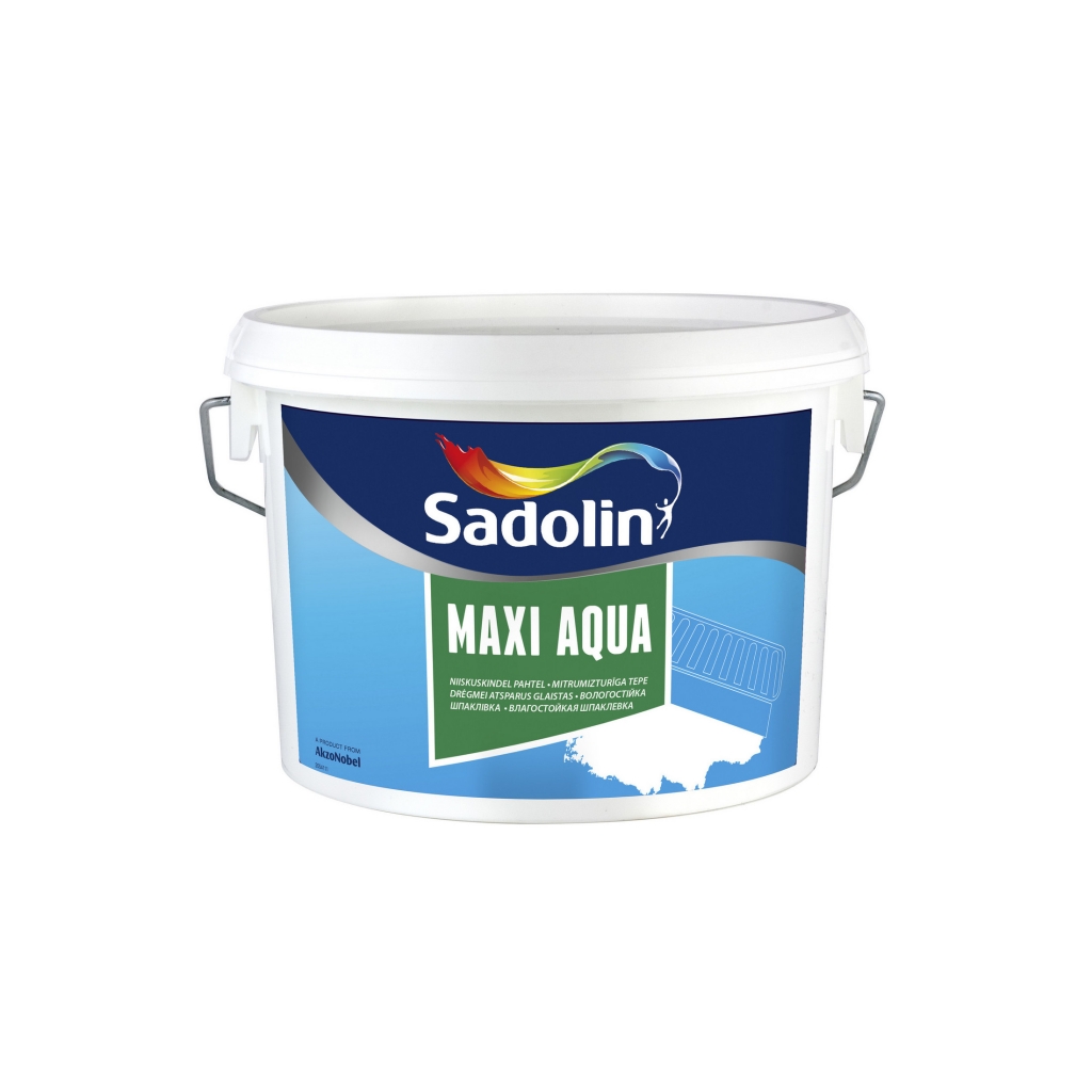 

Влагостойкая шпатлевка Sadolin Maxi Aqua 10 литров