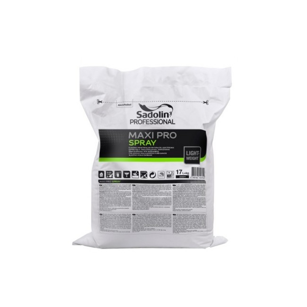 

Отделочная шпаклевка Sadolin Maxi Pro Spray 17л