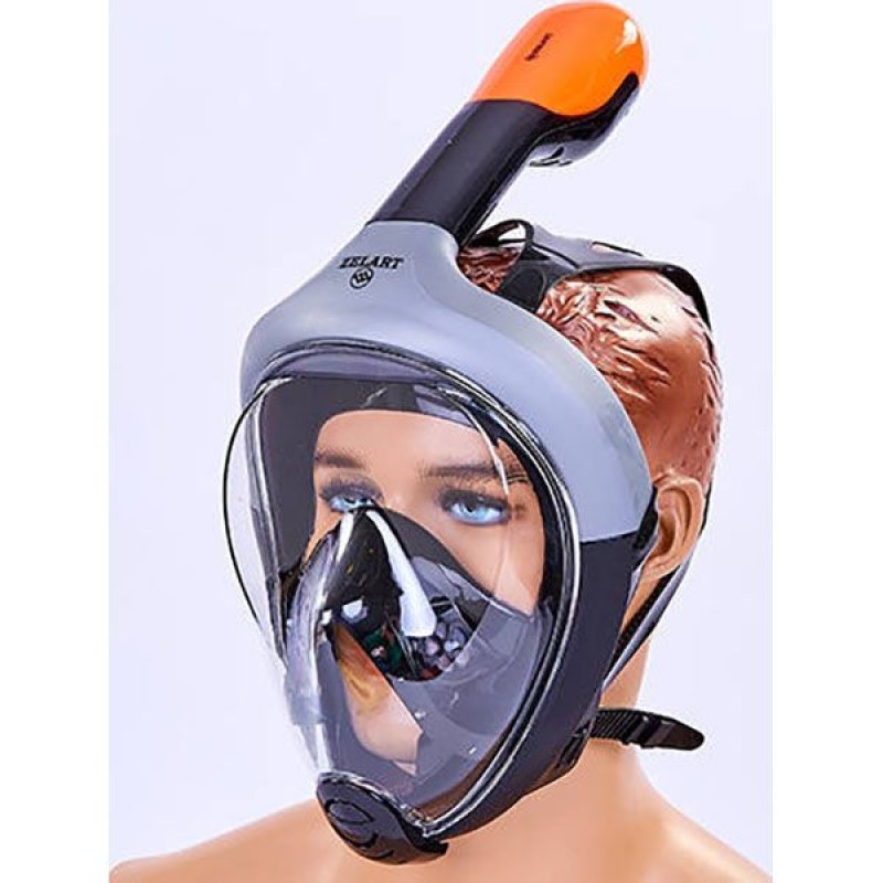 

Маска для снорклинга Zelart, код: M501L-GR