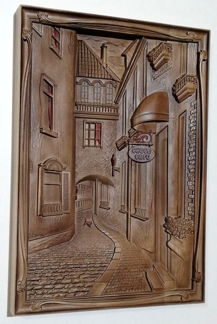 

Картина из дерева ART-3D-WOOD Прага