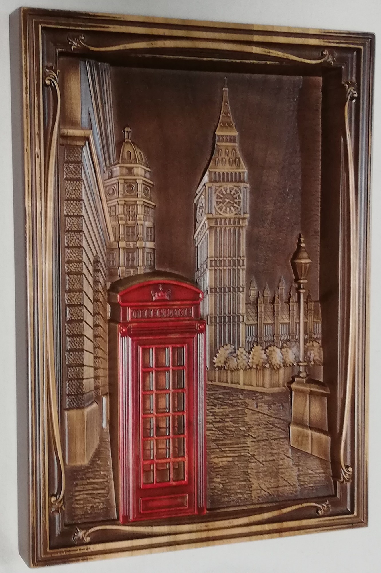 

Картина из дерева ART-3D-WOOD London