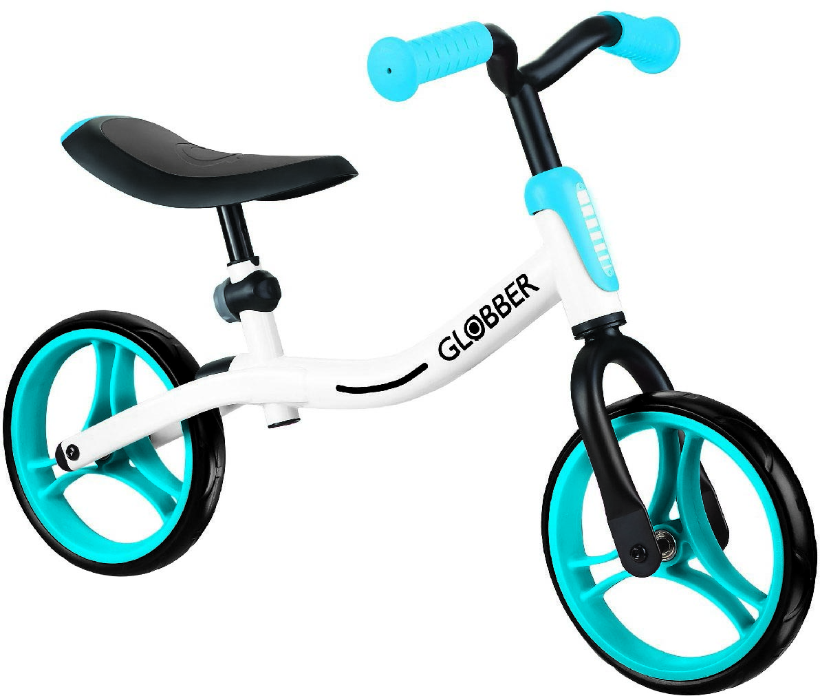 

Беговел Globber серии Go Bike белый-синий до 20 кг 2+ (610-160)