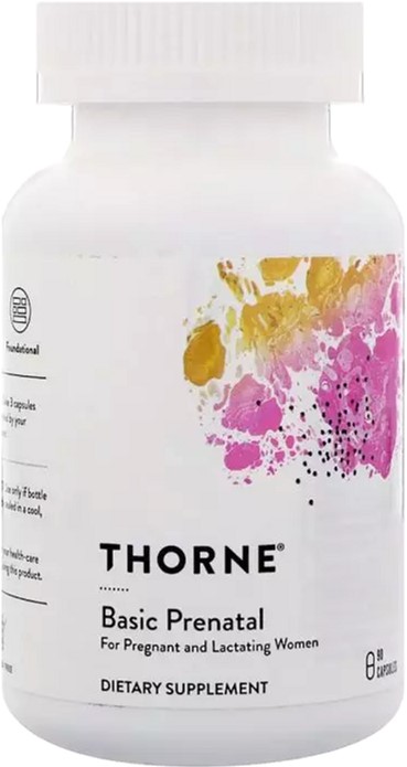 

Витамины Thorne Research Мультивитамины для беременных и кормящих женщин, Basic Prenatal, 90 капсул (693749015048)