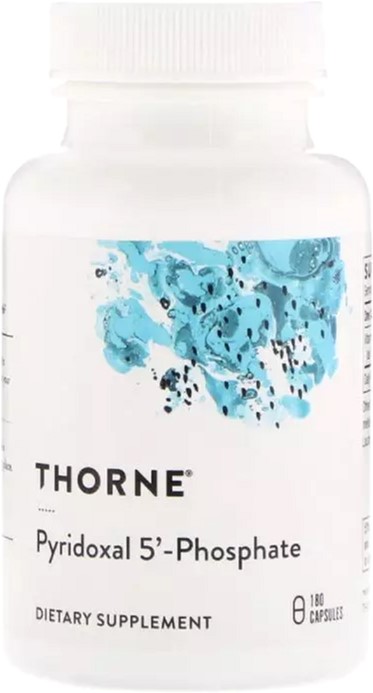 

Витамины Thorne Research Пиридоксаль-5-Фосфат, P-5-P, 180 Капсул (693749126034)