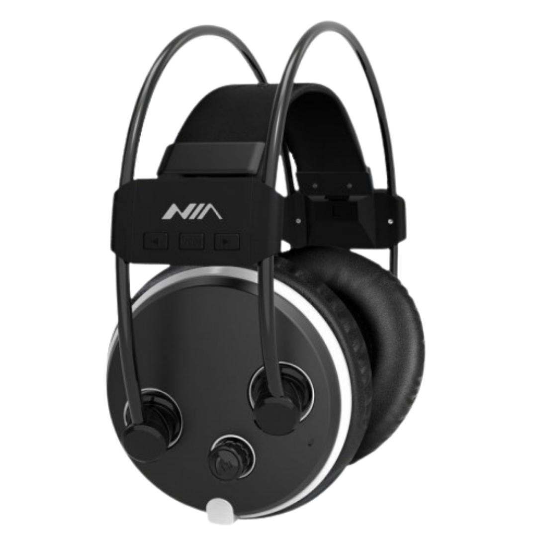 

Беспроводные Bluetooth наушники NIA S1000 Black (46850IM)
