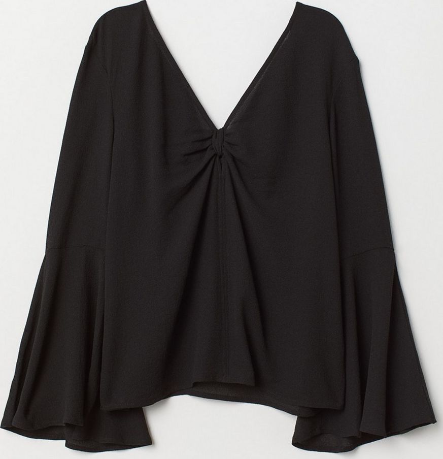 

Блузка H&M 630701  Черная, Блузка H&M 630701 42 Черная
