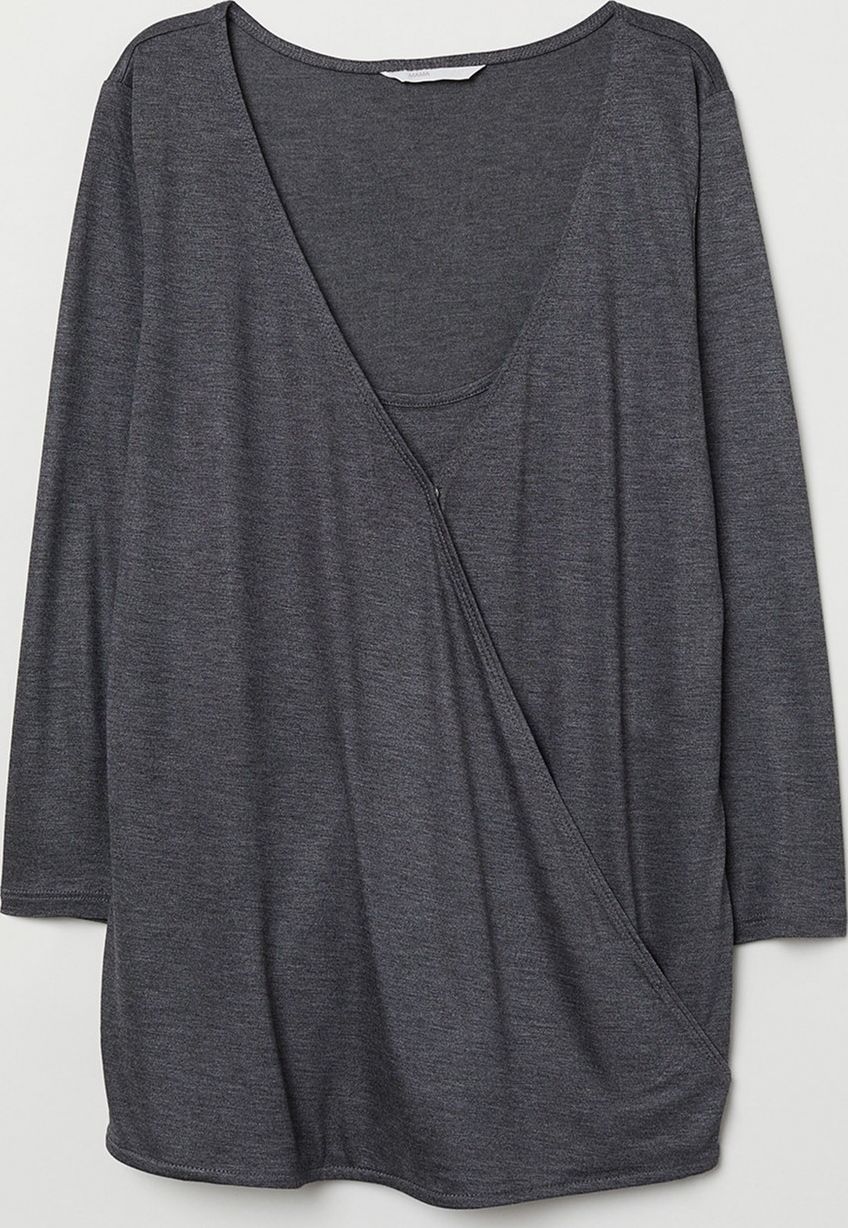 

Лонгслив H&M 586664 XS Серый