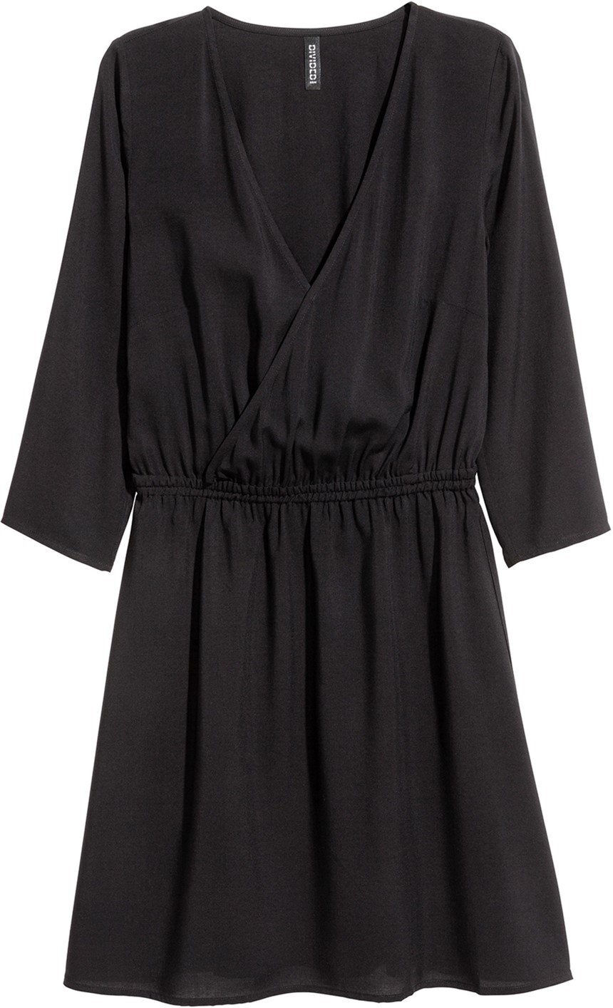 

Платье H&M 457292  Черное, Платье H&M 457292 32 Черное