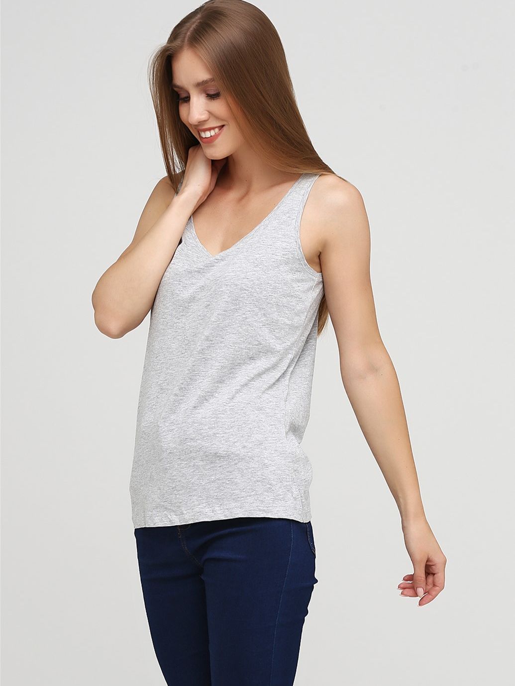

Майка H&M 157867 S Серая
