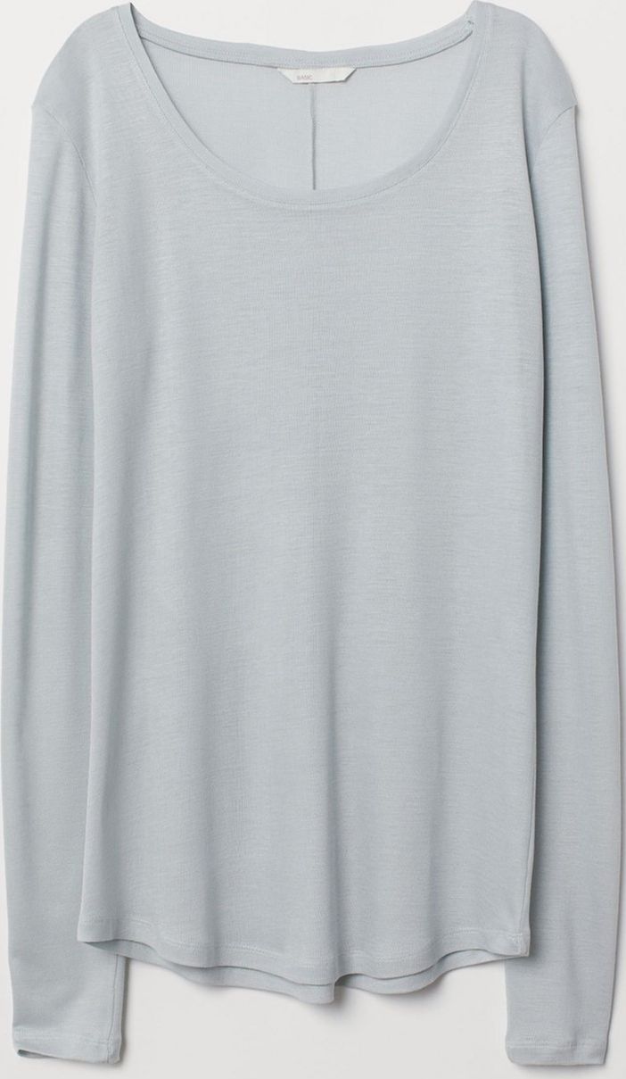 

Лонгслив H&M 717066 XXS Голубой